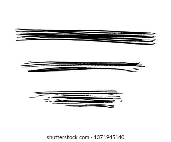 horizontal brush stroke stripes