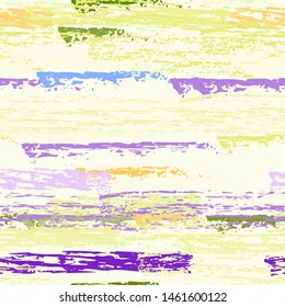 Horizontal  Brush Stroke Surface. Pinstripe Endless Repeating Elements. Chalk Print. Trending Yellow and Green Backdrop. Abstract Charcoal Surface. Brush Vector Background.