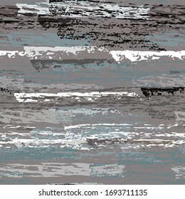 Horizontal  Brush Stroke Surface. Pinstripe Endless Repeating Elements. Sport Chalk Print. Black and Gray Backdrop. Abstract Charcoal Surface. Brush Vector Background.