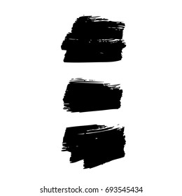 horizontal brush strokes