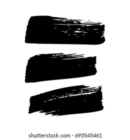 horizontal brush strokes