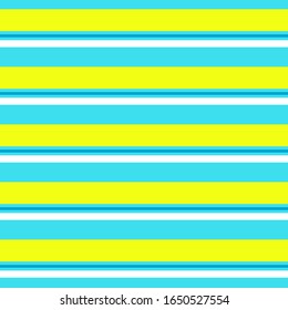 Horizontal bunter gestreifter abstrakter Hintergrund. Vektorillustration.