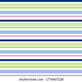 Horizontal colorful striped abstract background. Vector illustration.