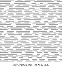 Horizontal dash line seamless pattern