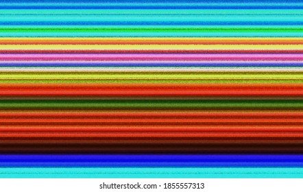 Horizontal distortion of a television broadcast. Digital pixel noise. Abstract glitch texture background. Vector illustration.
