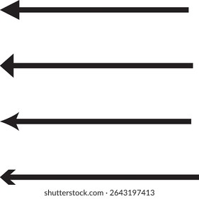 Horizontal dual sided straight arrow signs vector illustration,Two side arrow icon symbol, app and logo design, blue arrow icon, design eps 10,
