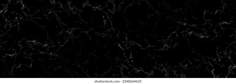 fondo horizontal elegante de textura de mármol negro, ilustración vectorial.