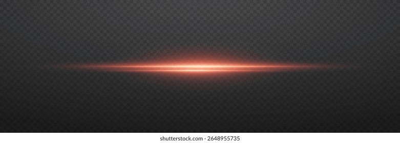 Flash horizontal com centro luminoso, efeito de luz futurista e fantástico.