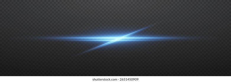Flash horizontal com centro luminoso, efeito de luz futurista e fantástico.