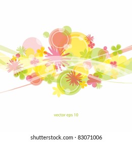 horizontal floral arrangement
