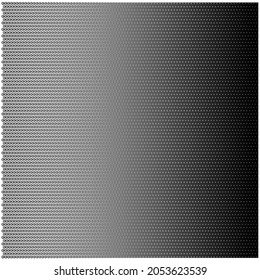 Horizontal gradient halftone on dots background. Pop art. Template. Detailed texture.