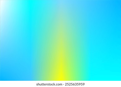  horizontal gradient painting with a central focus on a bright yellow hue . abstract background. 