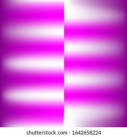 Horizontal Gradient Rays of light on a white background