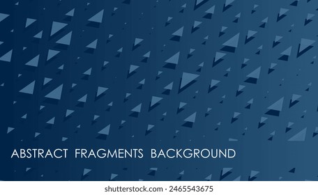 Horizontal gray blue fragment abstract background with ancient particles ornate gradient, cover, site presentation in HD format. UI template layout for web design of internet products. Vector banner