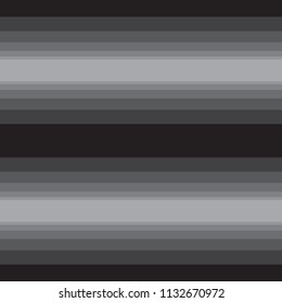 Horizontal gray stripes seamless print vector