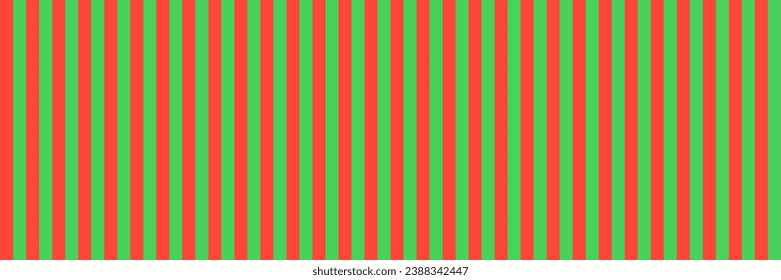 horizontal green and red design for pattern and background.