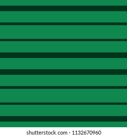 Horizontal green stripes seamless print vector