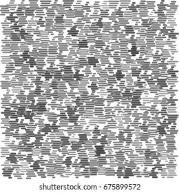 horizontal grey stripes. abstract gray dotted line. white background. monochrome texture. halftone effect. vector illustration 