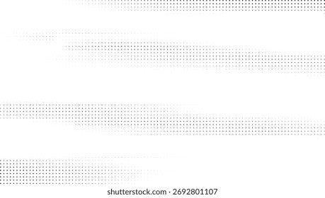 Horizontal halftone gradient stripes vector background for minimalist poster design, abstract motion pattern, clean banner, modern texture for print, web, and branding graphics use