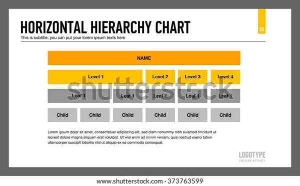 Hierarchy Chart Template Free Download