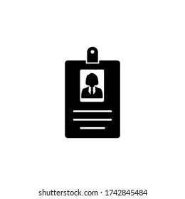 Icono horizontal Tarjeta de presentación plana en los pasos 10
