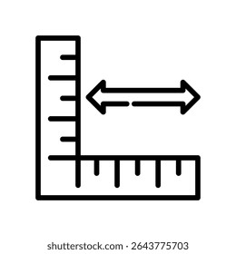 Vektorgrafik mit horizontaler Symbolzeile