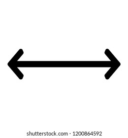 horizontal icon vector