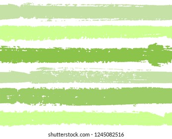 Horizontal ink lines paint stripes seamless vector summer pattern. Painted horizontal dry brush strokes stripy texture. Hand drawn paint strokes stylish paintbrush lines horizontal seamless vector.