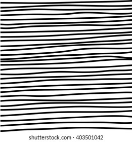 horizontal line abstraction black is not a seamless pattern in Doodle style