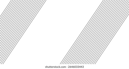 Horizontal line pattern. From thin line to thick. Parallel stripe. Black streak on white background. Straight gradation stripes. Abstract geometric patern.	