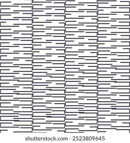  Horizontal line ribbed shapes create texture.