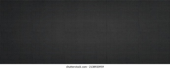 Horizontal linen texture in dark gray shade. Vector illustration for banners, wallpapers, backgrounds, sales, discounts, promotions, etc.