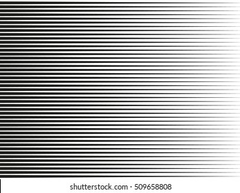 Horizontal Lines Design Halftone Element Vector Stock Vector (Royalty ...