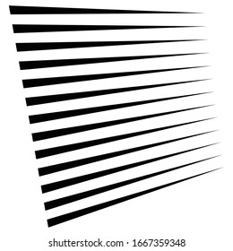Horizontal lines geometric element. 