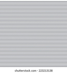 Horizontal lines pattern background. Abstract wallpaper with stripes or curves. Grid lines texture. Cells repeating pattern. White background. Vector