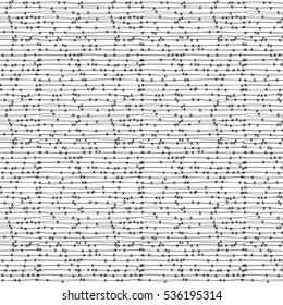 horizontal lines with small crosses(pattern)