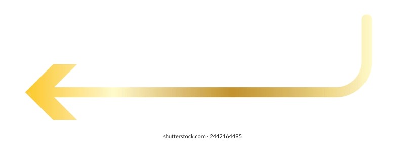 Horizontal long straight arrow signs. Black pointer, direction, position symbol and double arrow icon isolated on white background. 