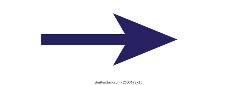 Horizontal long straight arrow signs. Black pointer, direction, position symbol design and double arrow icon isolated on white background EPS10