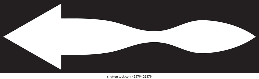 Horizontal long White straight arrow icon. Long arrow. White pointing right. White large arrow pointing right. Bold thine long arrow. Vector illustration. Eps 10.
