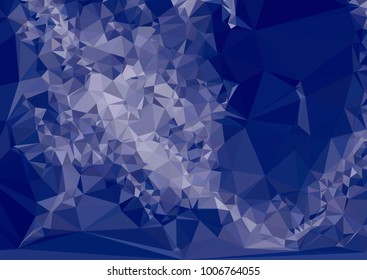 Horizontal low poly mosaic background. Template design, list, front page, brochure layout, banner, idea, cover, print, flyer, book, blank, card, ad, sign, sheet. Copy space. Vector clip art.