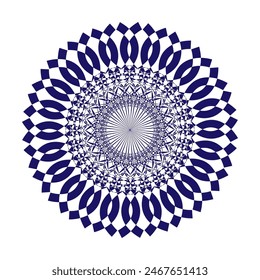 Horizontaler Mandala-Banner. Dekorative Blume Mandala Hintergrund mit Platz für Text. Bunte abstrakte Grafiken. Arabisch Islamischer Ost-Stil