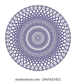 Horizontal mandala banner. Decorative flower mandala background with place for text. Colorful abstract graphics. Arabic Islamic east style
