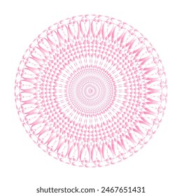Horizontal Anuncio mandala. Fondo decorativo del mandala de la flor con lugar para el texto. Coloridos gráficos abstractos. Estilo árabe islámico oriental