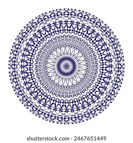 Horizontal Anuncio mandala. Fondo decorativo del mandala de la flor con lugar para el texto. Coloridos gráficos abstractos. Estilo árabe islámico oriental