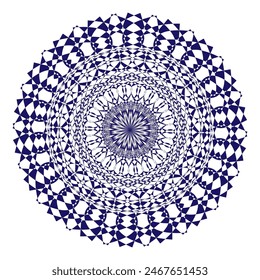 Horizontal mandala banner. Decorative flower mandala background with place for text. Colorful abstract graphics. Arabic Islamic east style