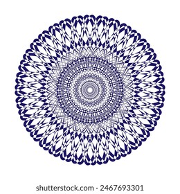 Horizontal mandala banner. Decorative flower mandala background with place for text. Colorful abstract graphics. Arabic Islamic east style
