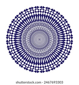 Horizontal mandala banner. Decorative flower mandala background with place for text. Colorful abstract graphics. Arabic Islamic east style
