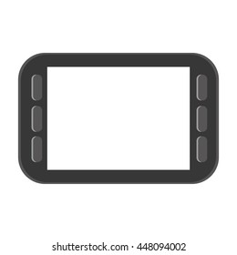 horizontal modern cellphone icon