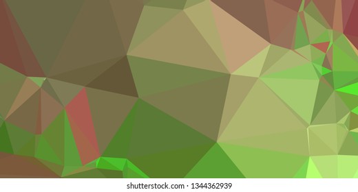 Horizontal mosaic banner. Design element for websites and books headers.