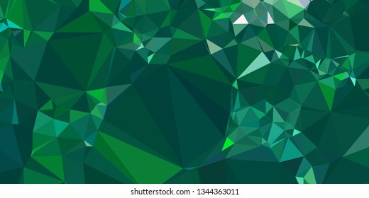 Horizontal mosaic banner. Design element for websites and books headers.
